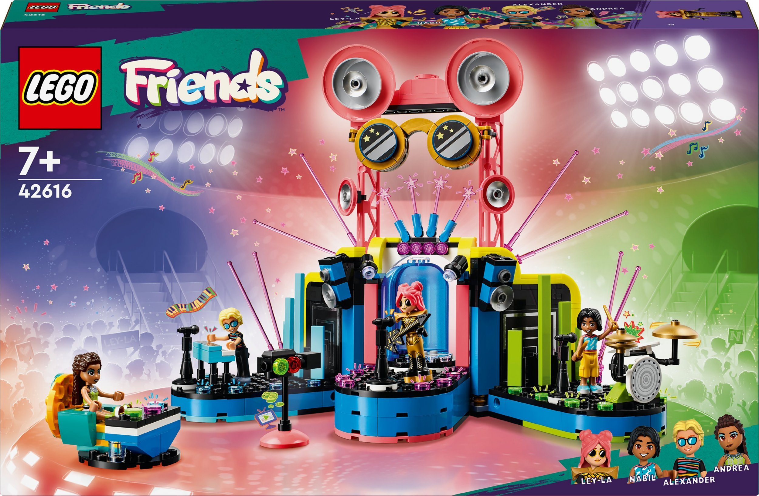 LEGO Friends Pokaz talentów muzycznych w Heartlake (42616)