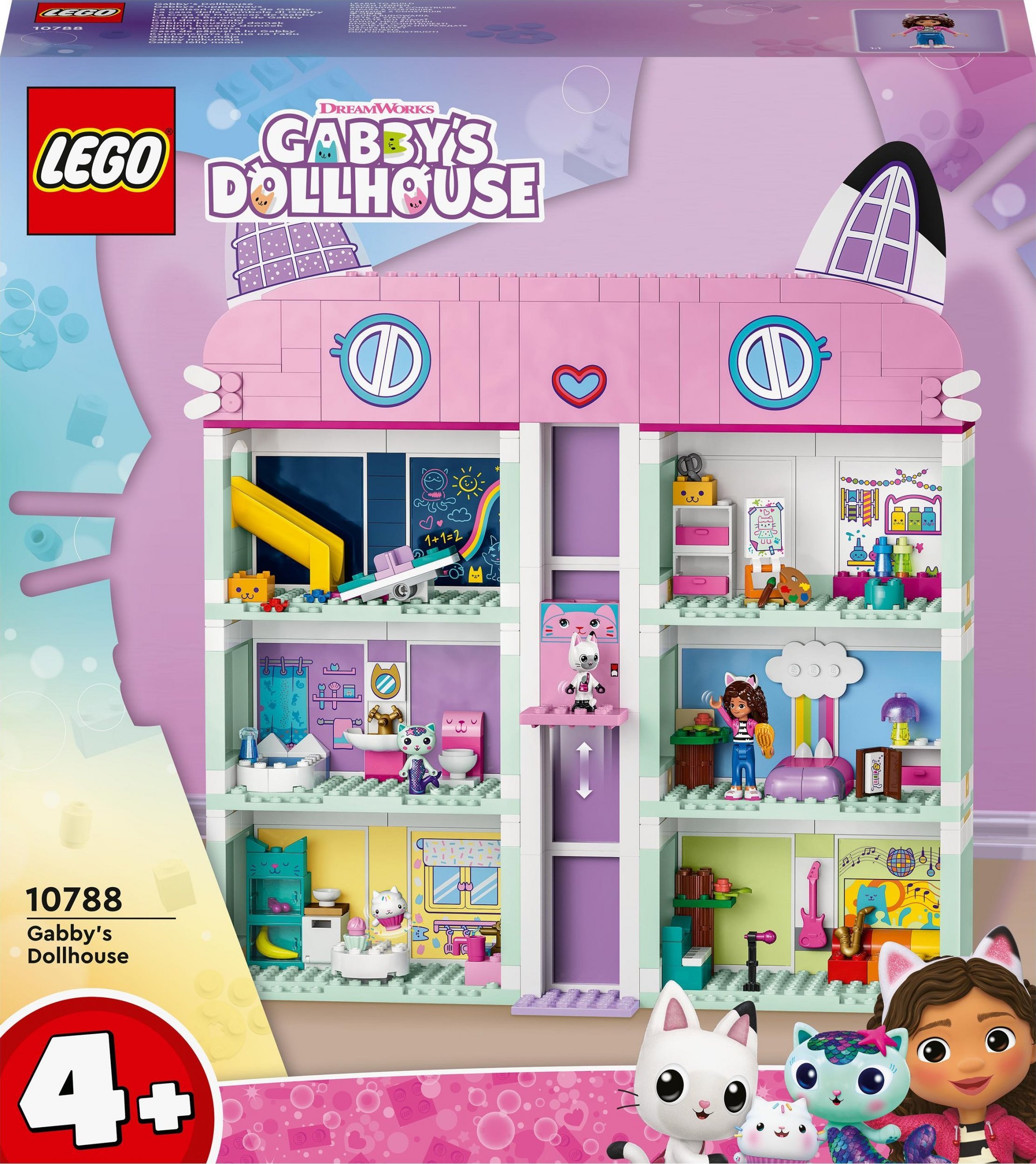 LEGO Gabby's Dollhouse Koci domek Gabi (10788)