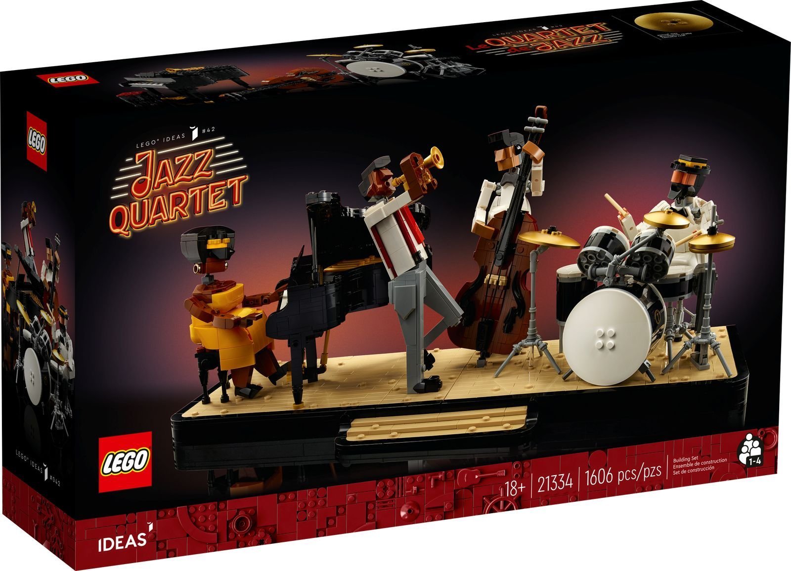 LEGO Ideas Jazz Quartet (21334)