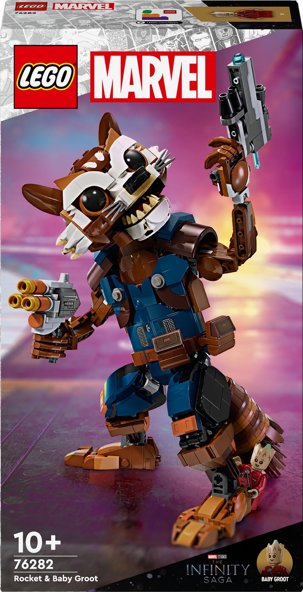 LEGO Marvel Rocketa i Małego Groota (76282)