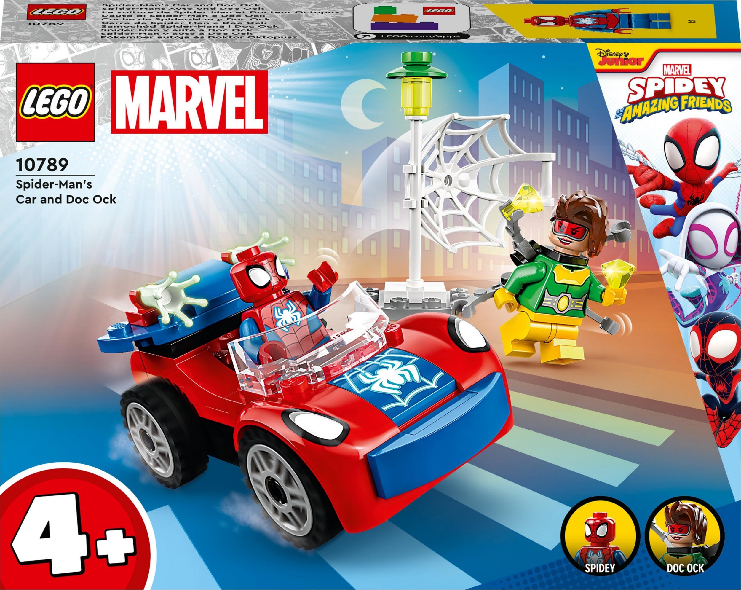 LEGO Marvel Spider-Man Spider-Man și mașina Doc Ock (10789)