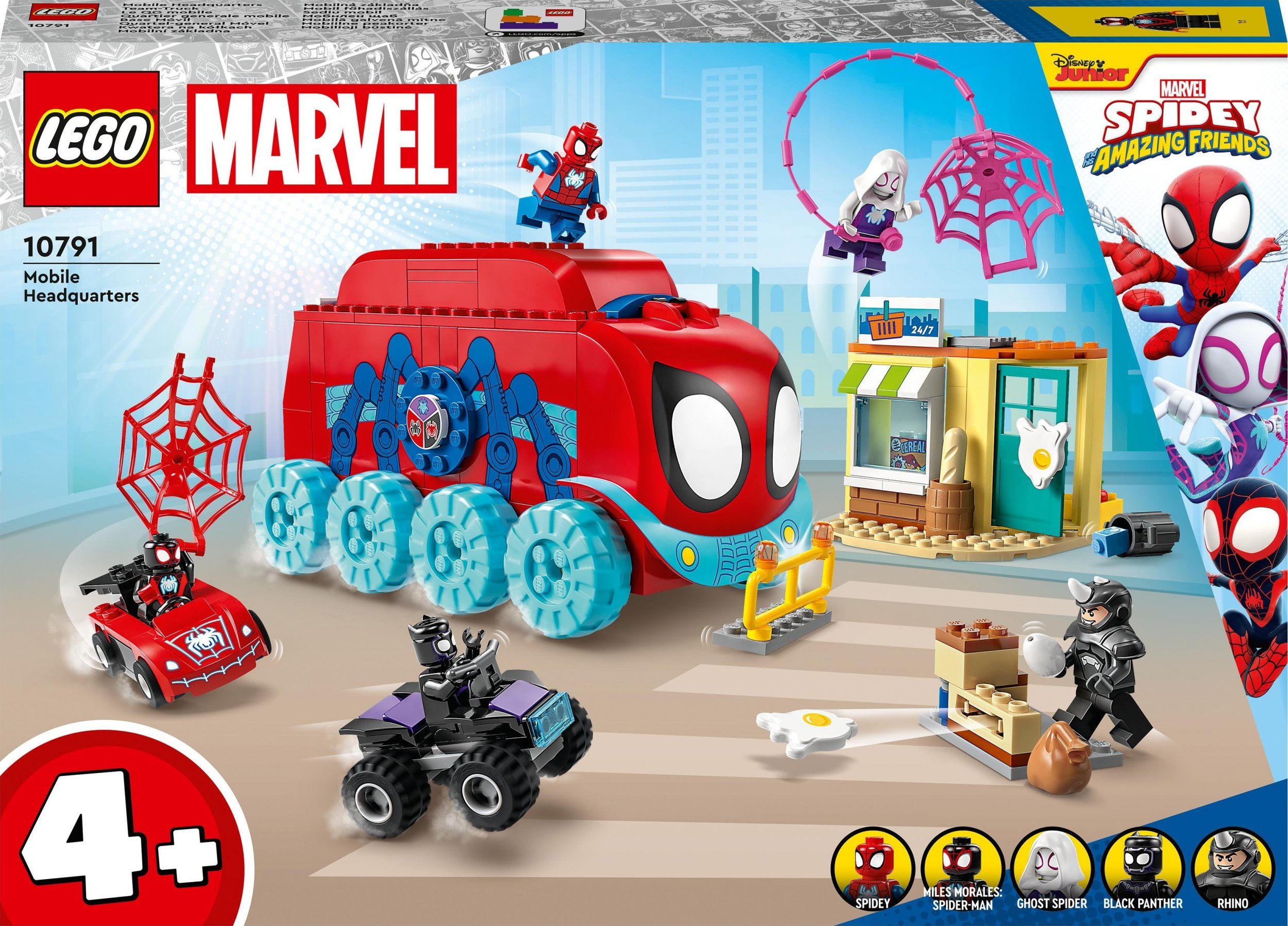 LEGO Marvel Spider-Man Team Spider-Man Mobile HQ (10791)