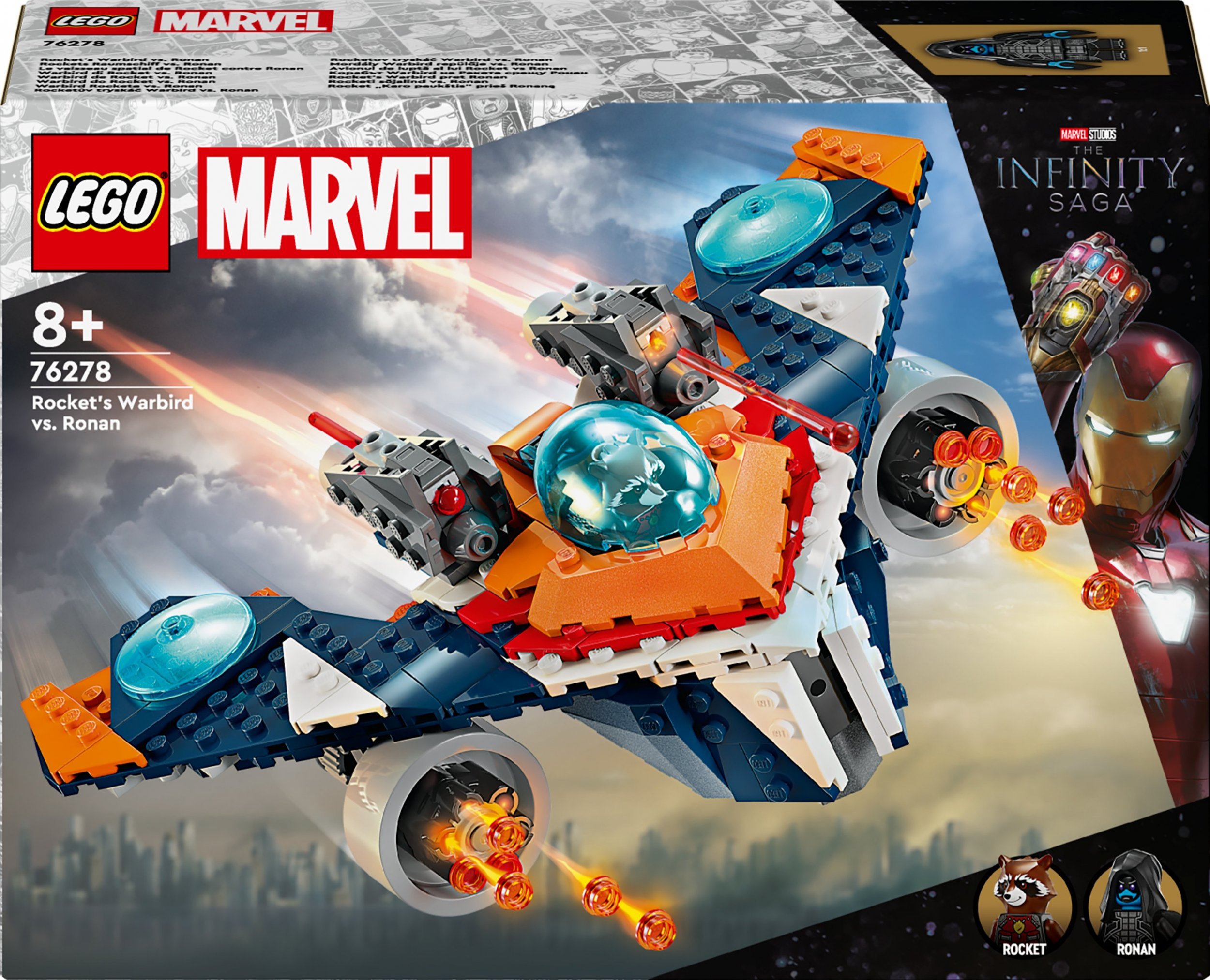 LEGO Marvel Warbird Rocketa vs. Ronan (76278)