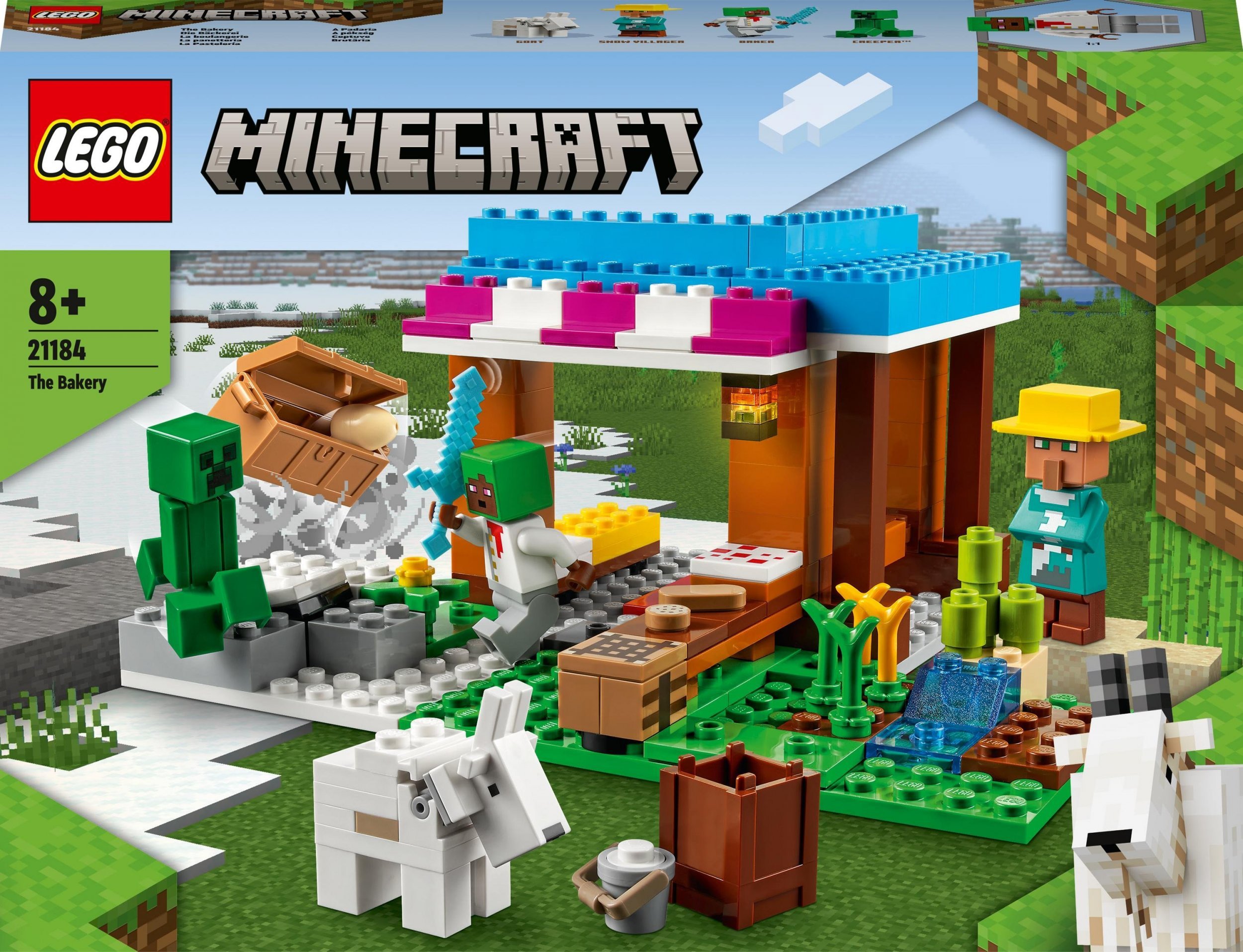 LEGO® Minecraft® - Brutaria 21184, 154 piese