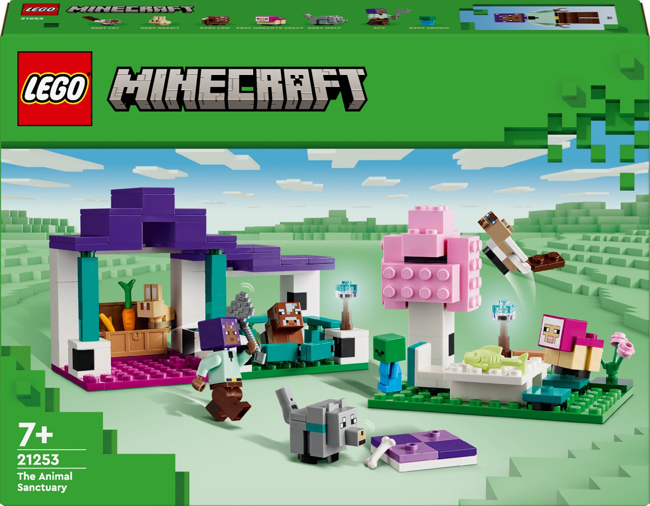 LEGO Minecraft Rezerwat zwierząt (21253)