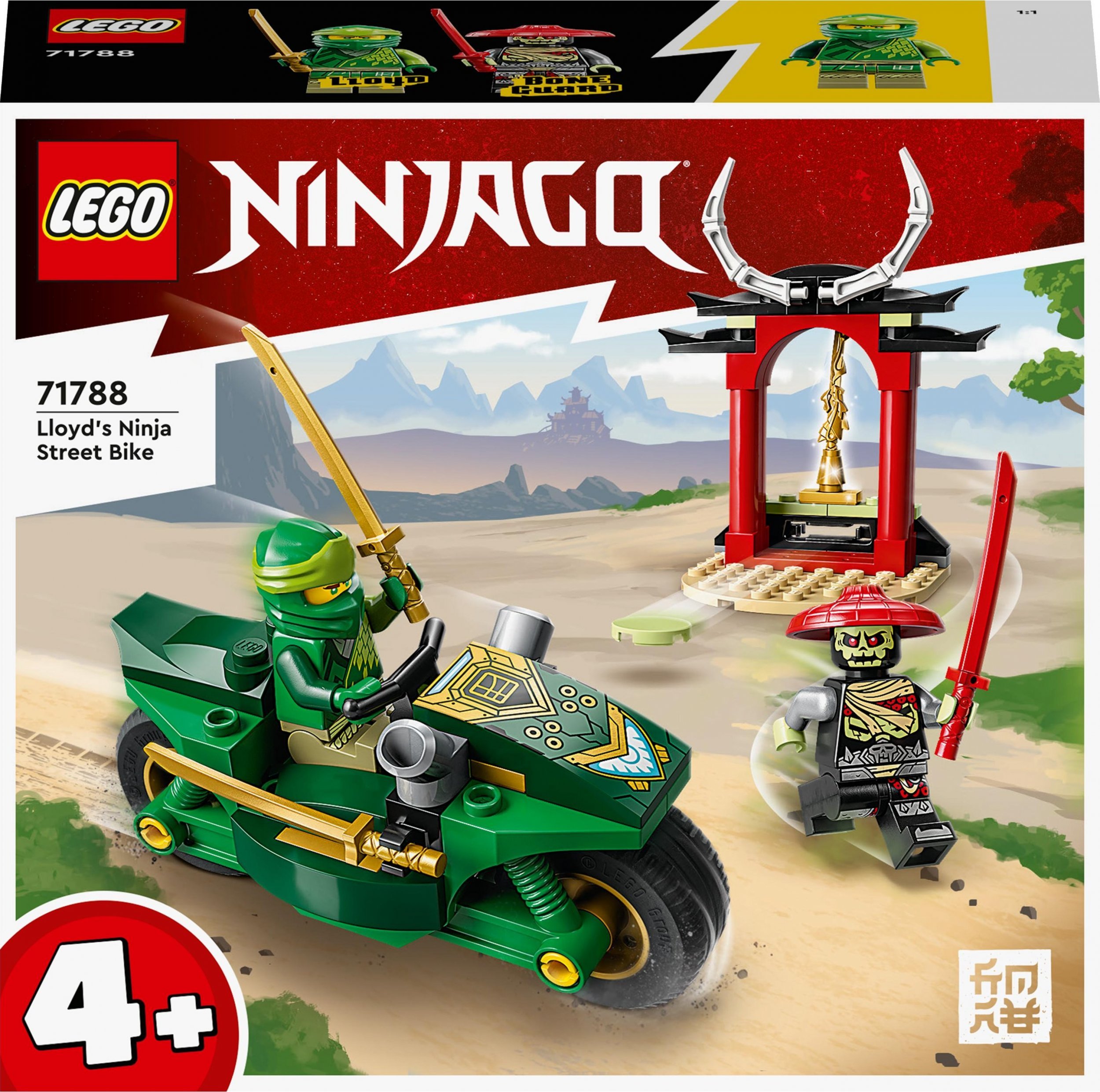 LEGO Ninjago Bicicleta ninja a lui Lloyd (71788)