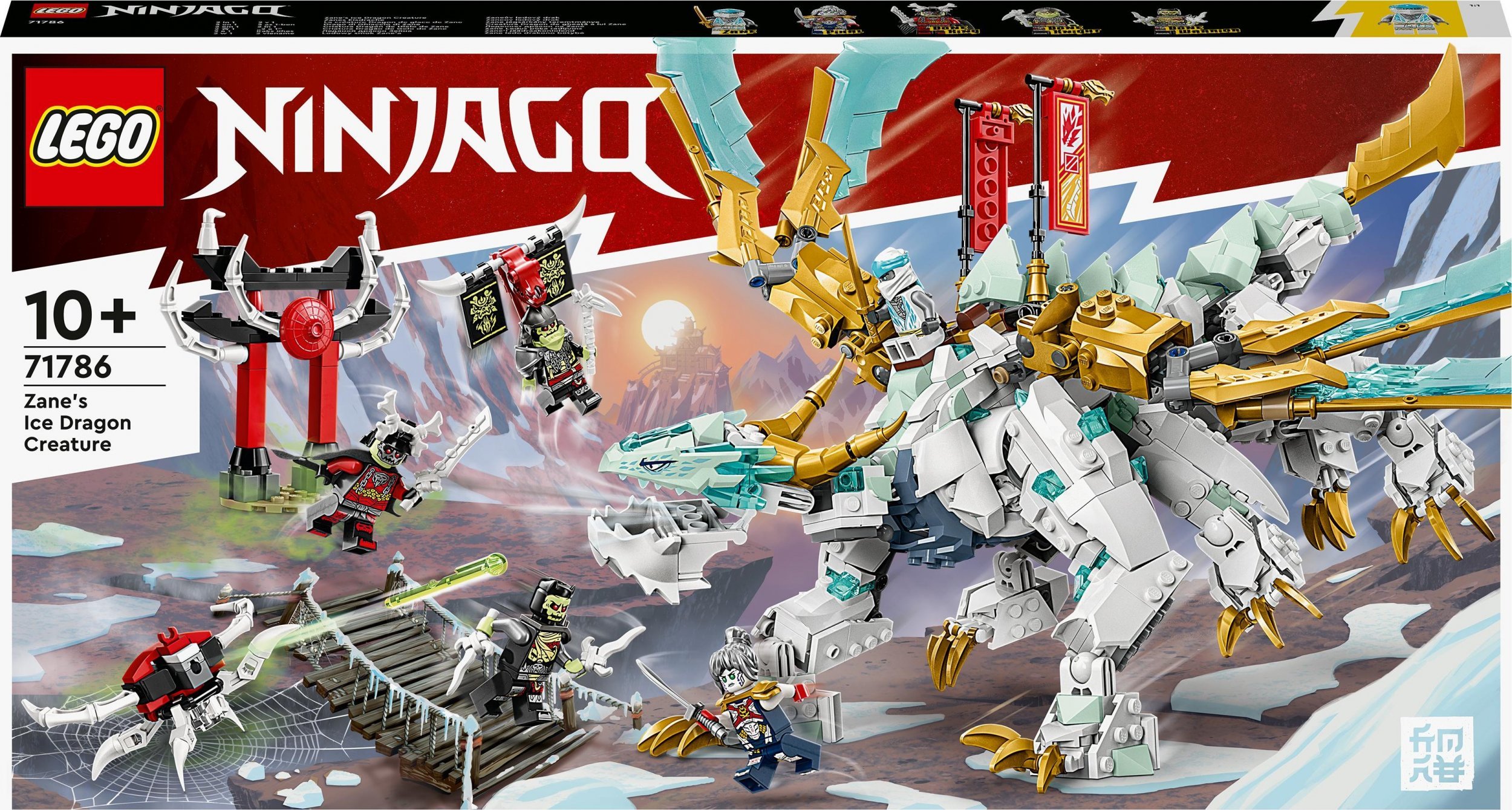 LEGO Ninjago Dragonul de gheață al lui Zane (71786)