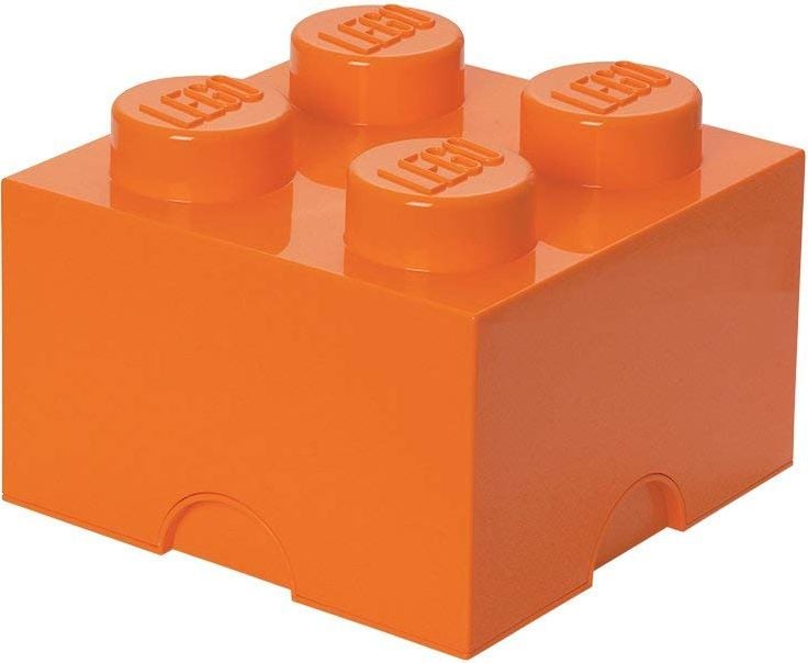 LEGO Pojemnik 4 Jasnopomarańczowy ROOM COPENHAGEN (40031760)