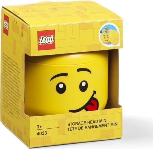 LEGO Room Copenhaga LEGO Storage Head `Silly`, mini 40331726