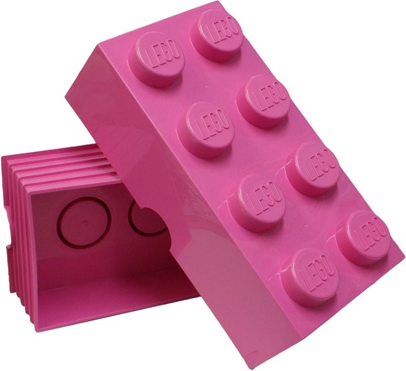 LEGO Room Copenhagen Storage Brick 8 pojemnik różowy (RC40041739)
