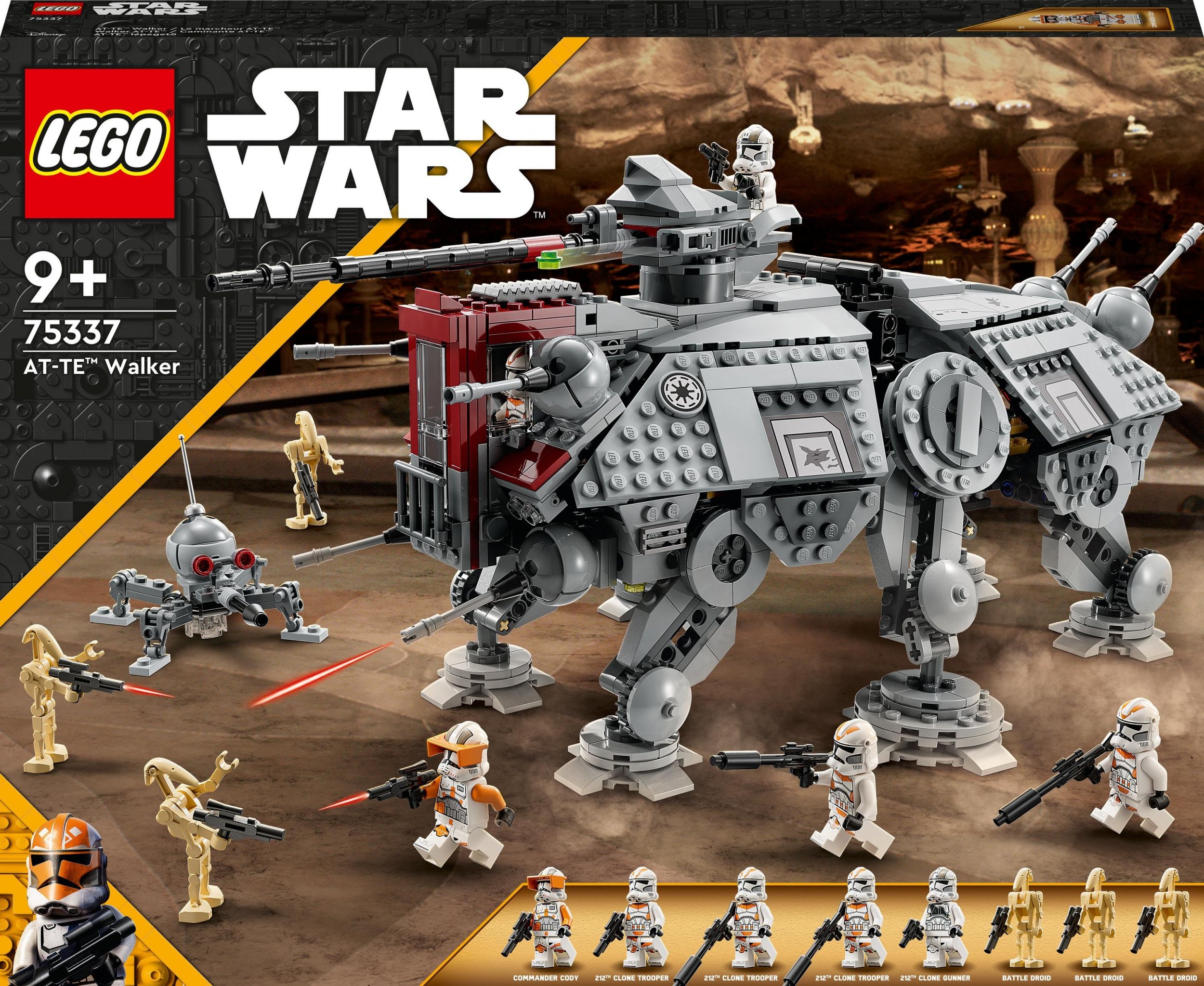 LEGO® Star Wars™ - AT-TE™ Walker 75337, 1082 piese