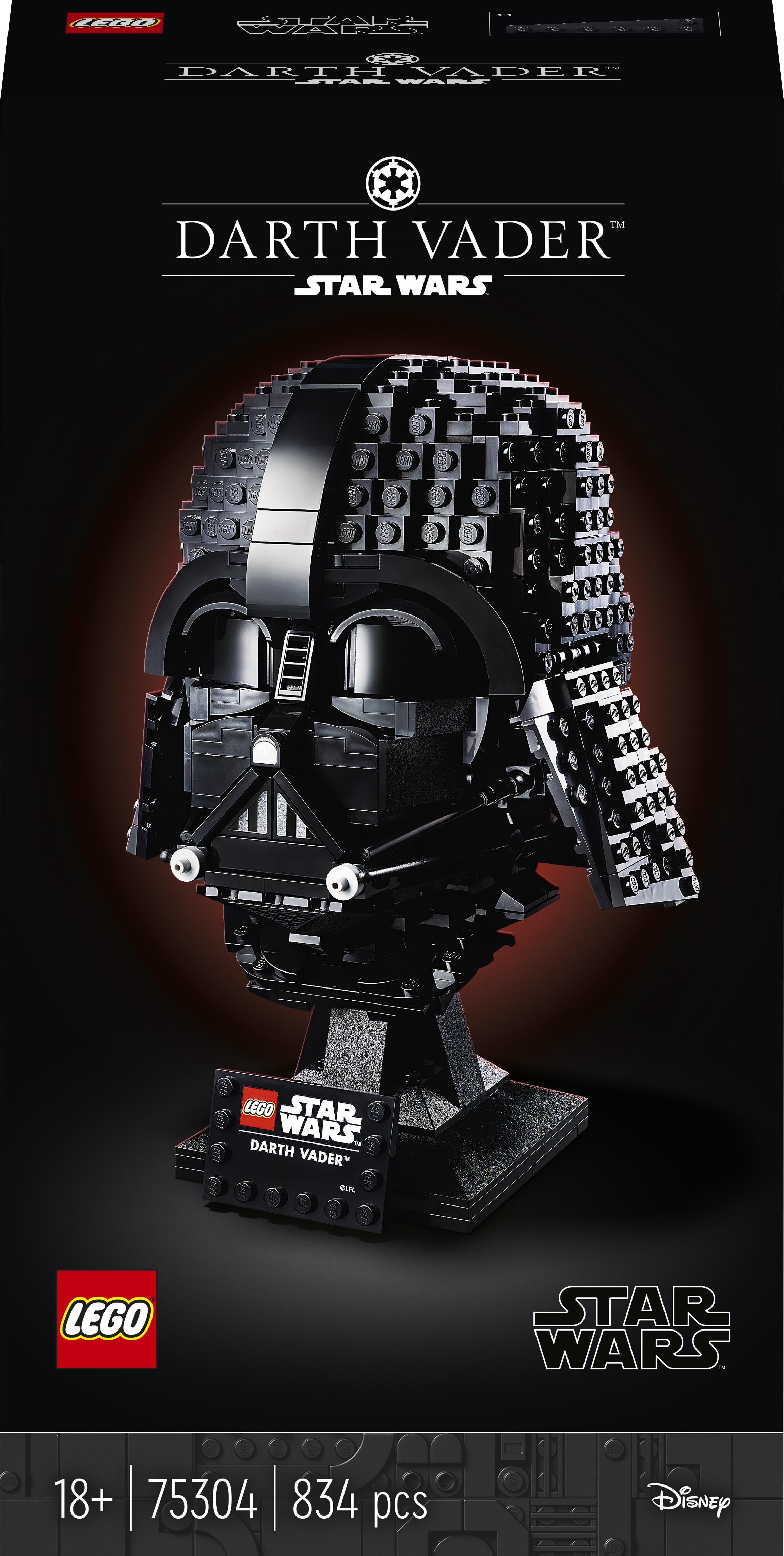 LEGO Star Wars - Casca Darth Vader 75304, 834 piese