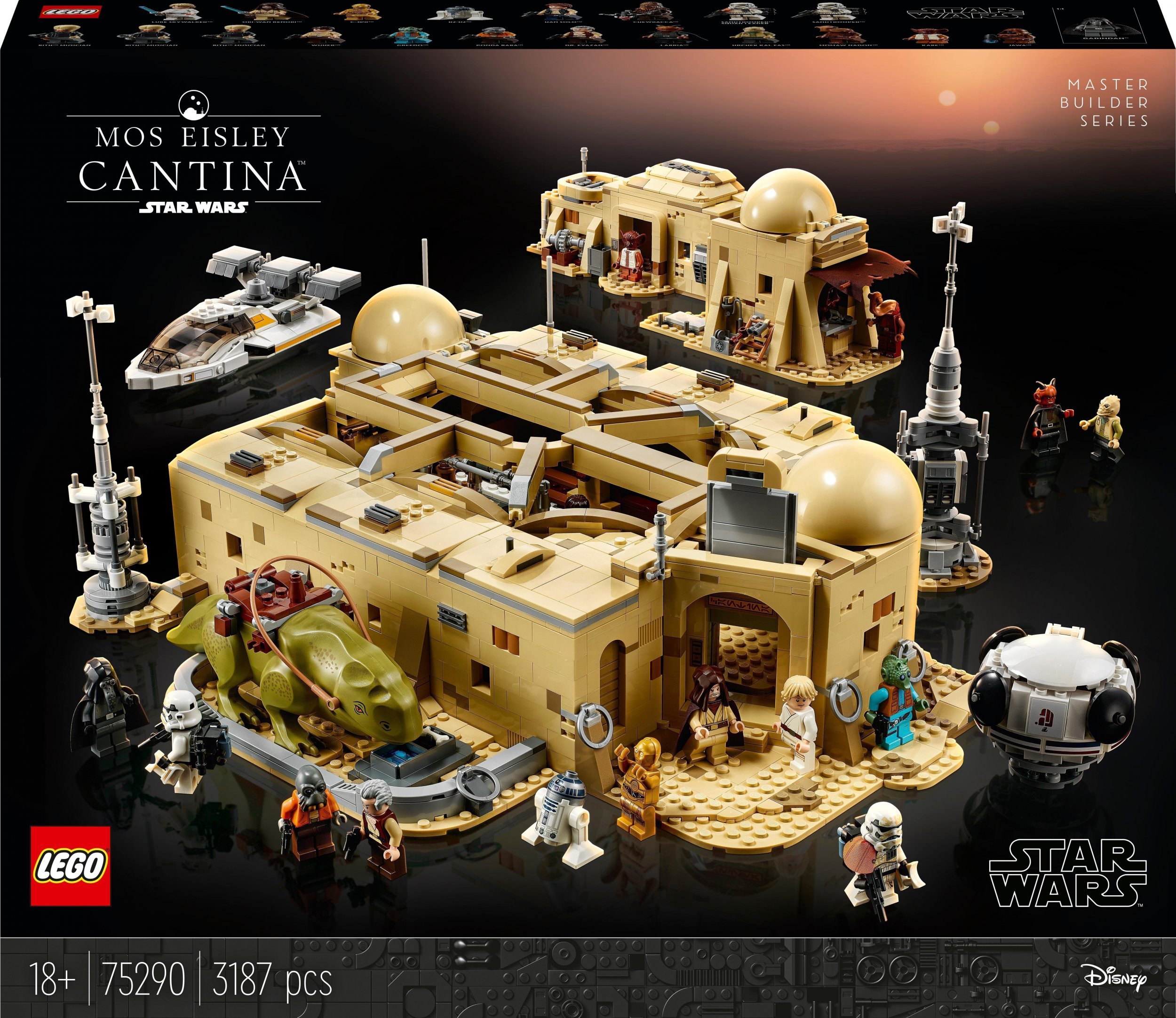 LEGO Star Wars - Mos Eisley Cantina 75290, 3187 piese