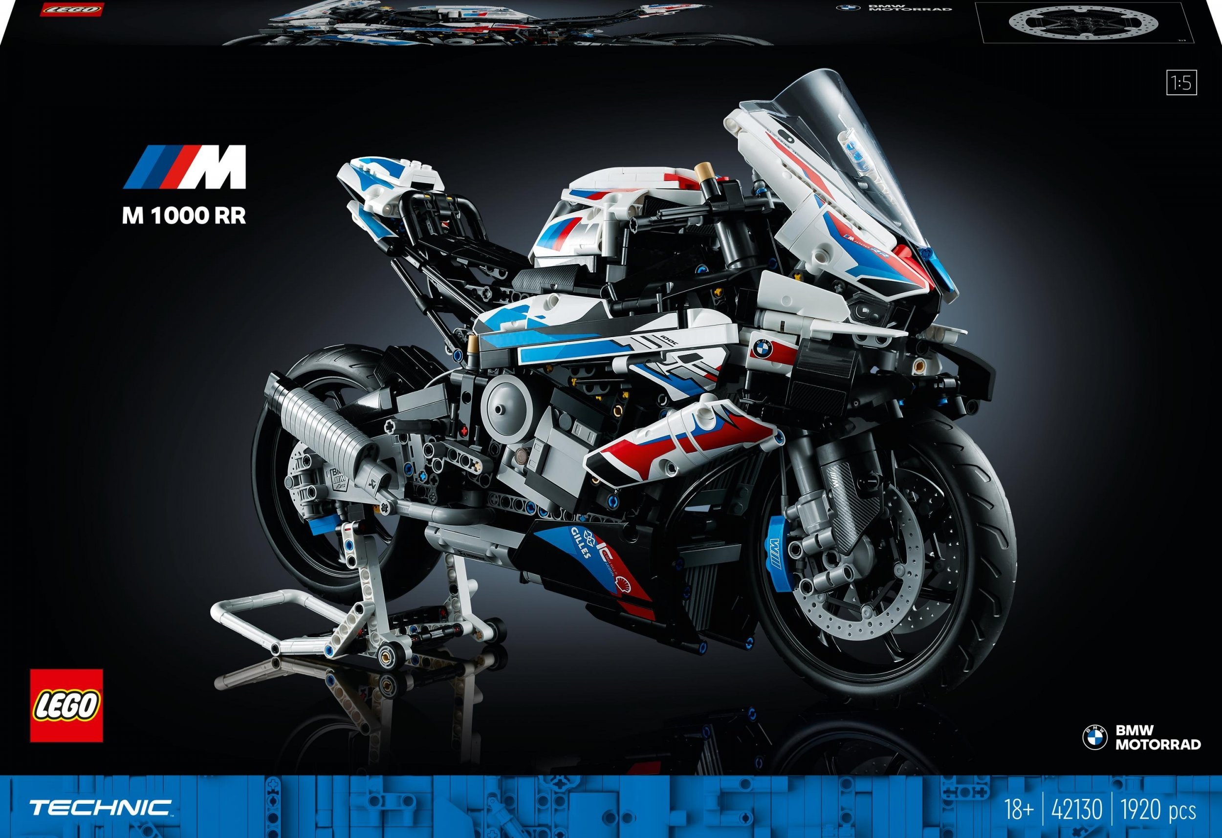 LEGO® Technic - BMW M 1000 RR 42130, 1920 piese