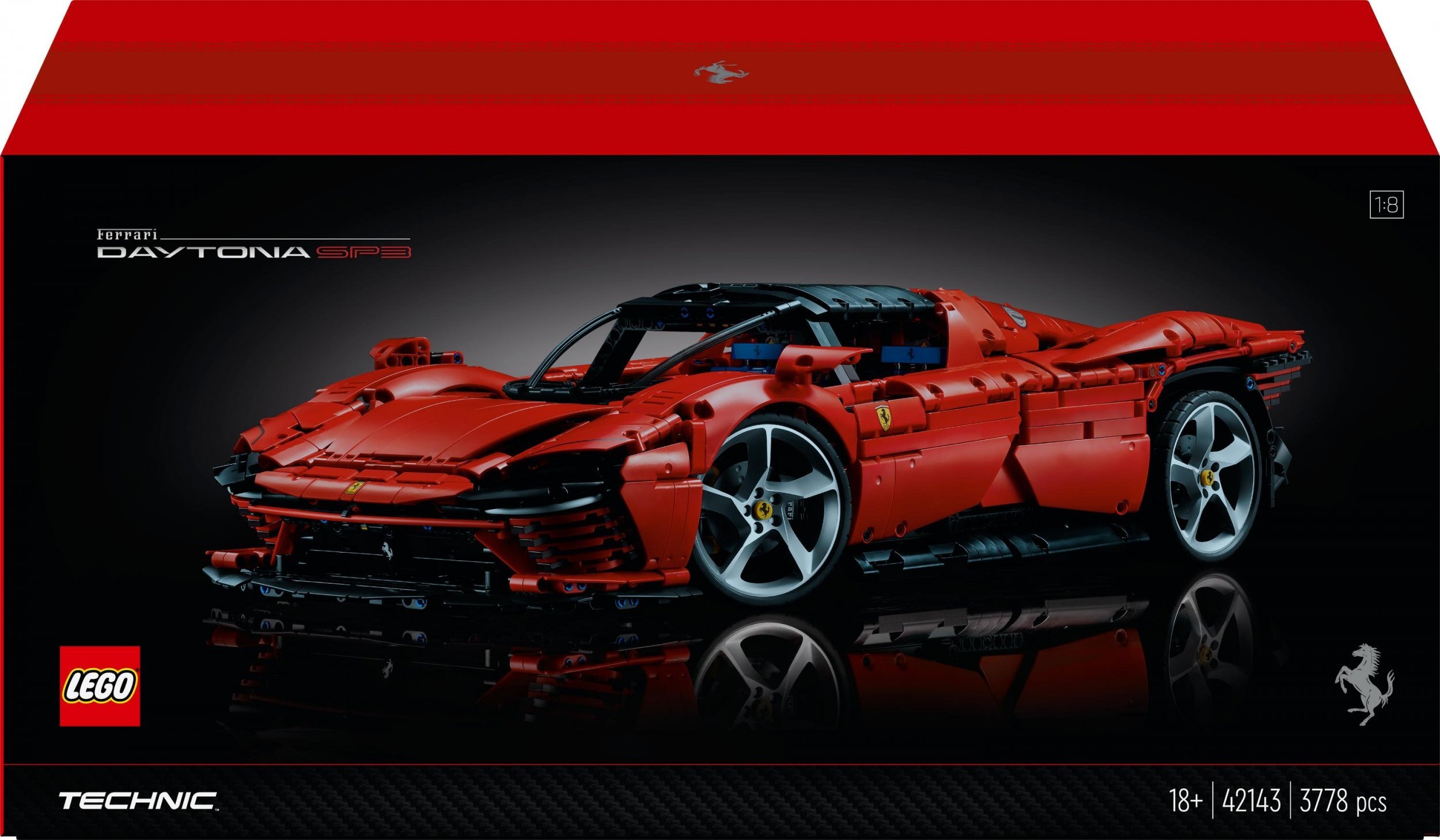 LEGO® Technic - Ferrari Daytona SP3 42143, 3778 piese