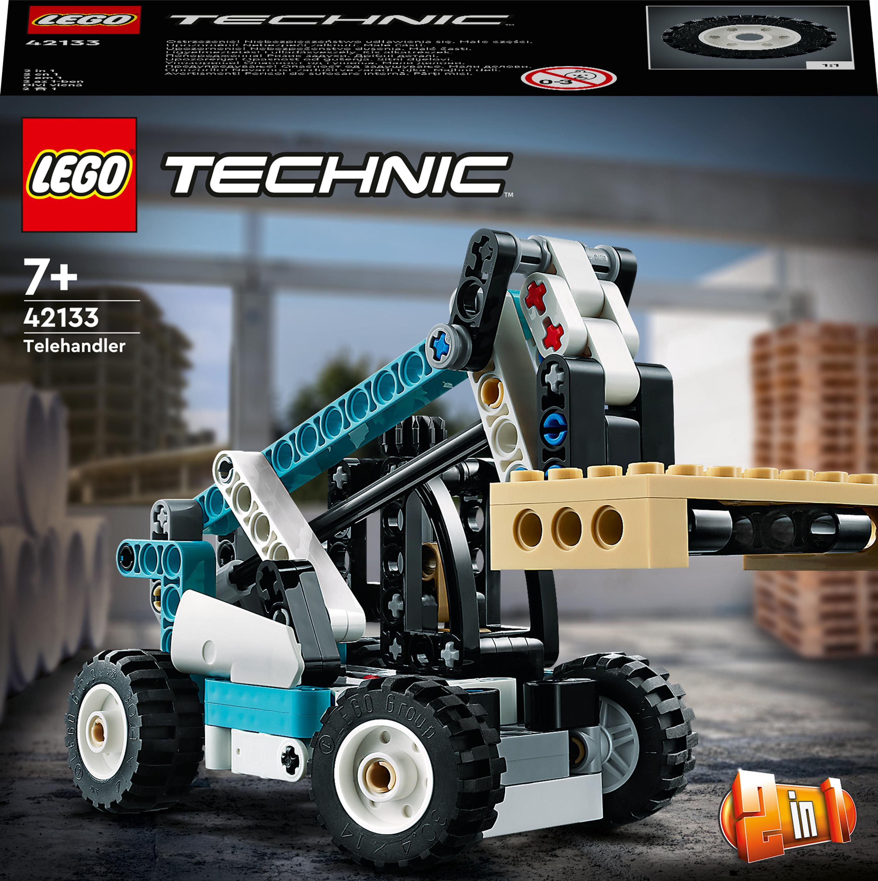 LEGO® Technic - Manipulator cu brat telescopic 42133, 143 piese