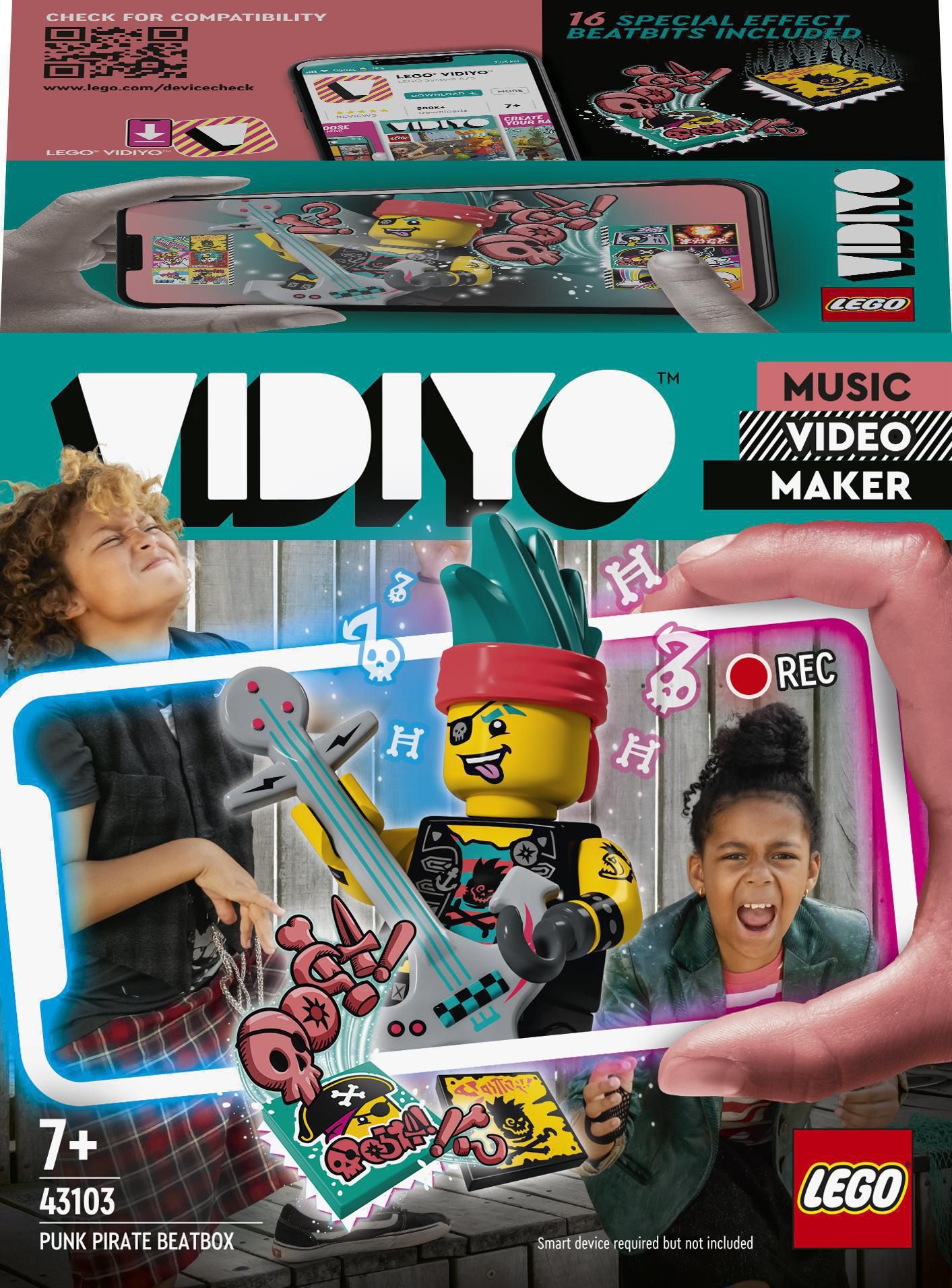 LEGO VIDIYO - Punk BeatBox 43103, 73 piese