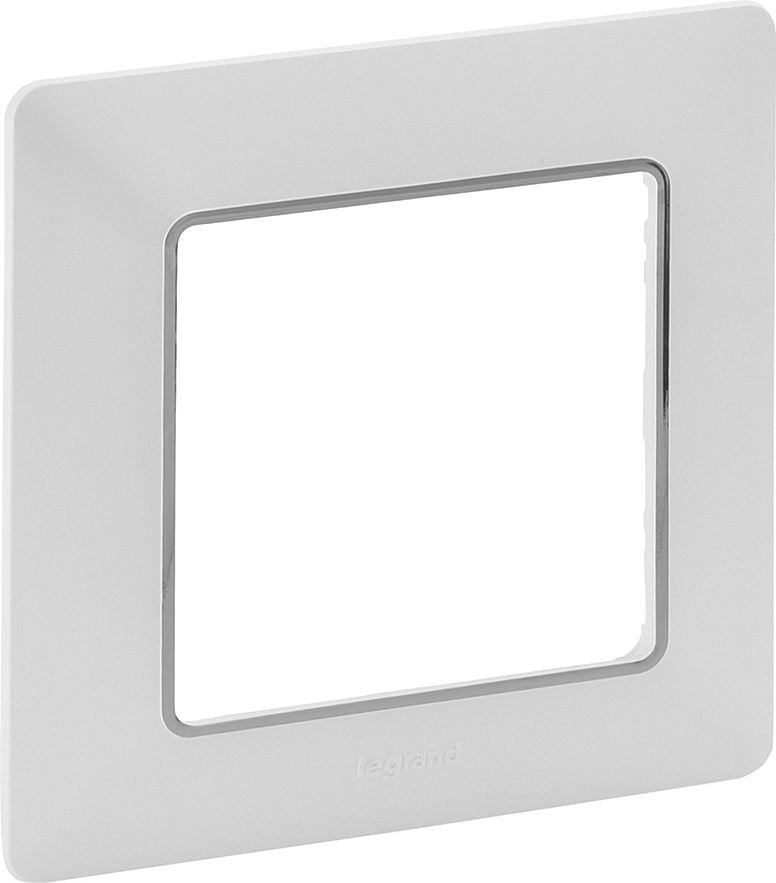 Legrand Cadru simplu Valena Life alb/crom (754031)