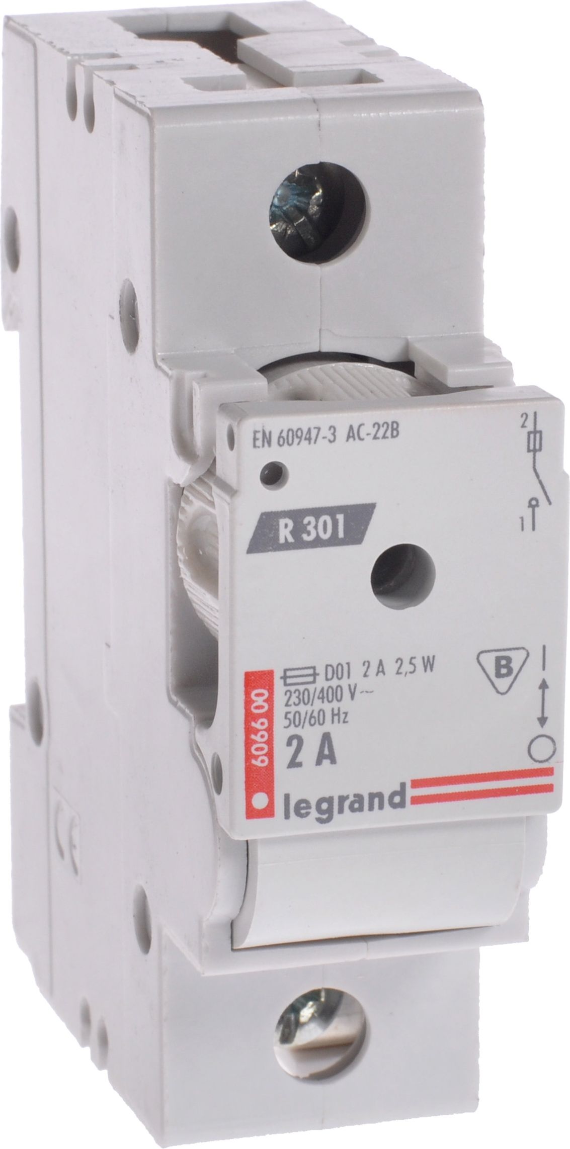 Comutator de siguranțe Legrand 1P 2A D01 R301 (606600)