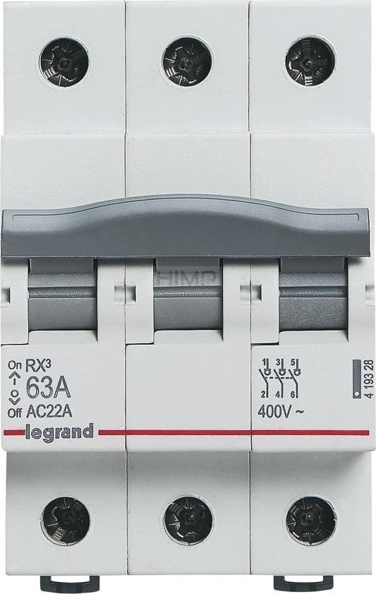 Legrand Comutator-sezionator Legrand RX3 419328 3P 63A
