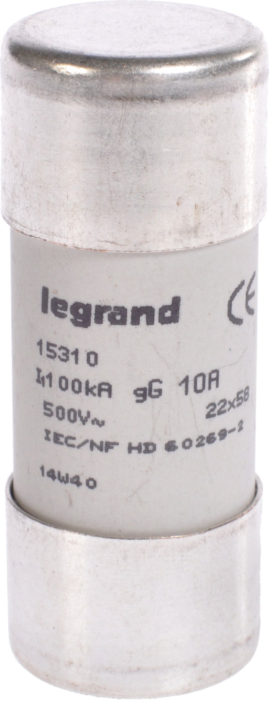 Siguranțe cilindrice 10A gL 500V HPC 22 x 58mm (015310)