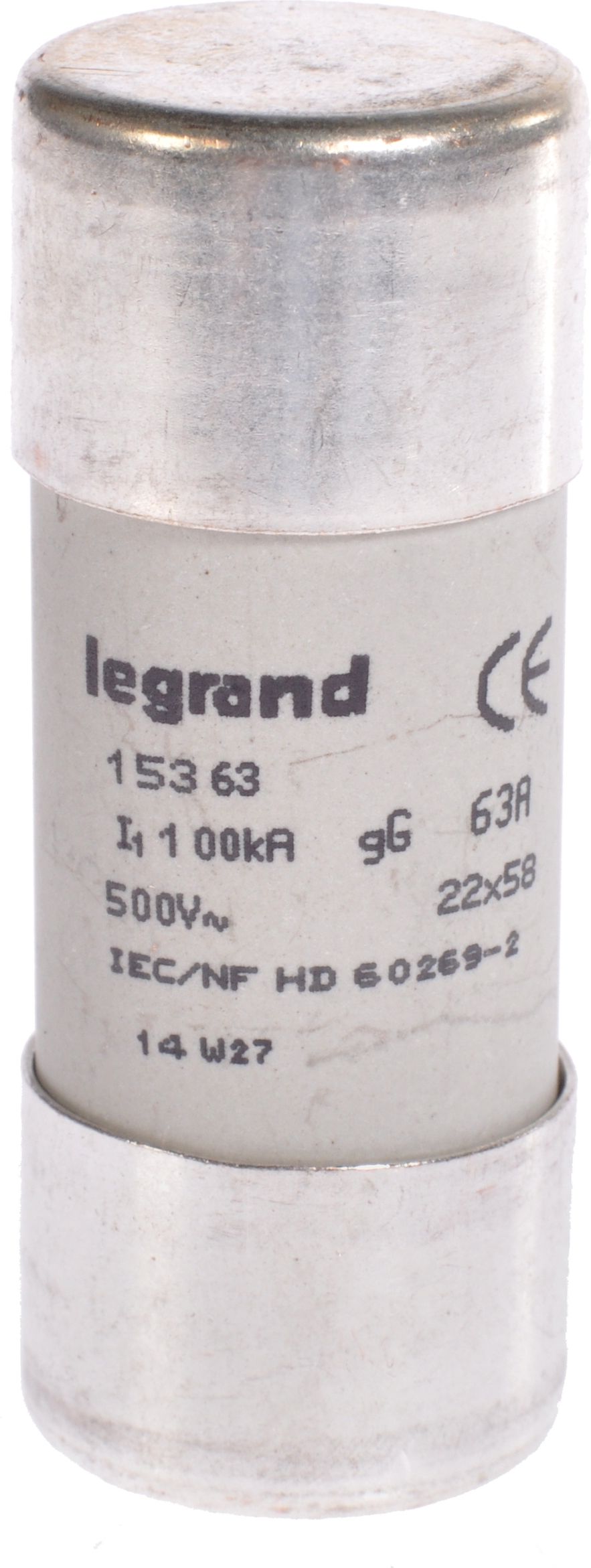 Siguranțe cilindrice 63A gL 500V HPC 22 x 58mm (015363)