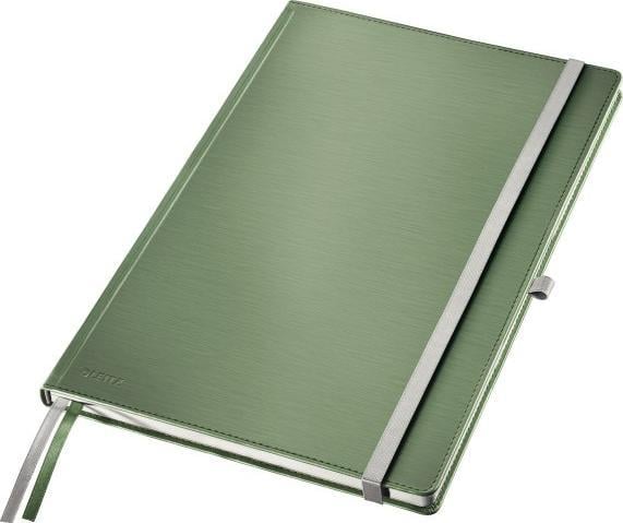 Leitz Leitz Style A4 Hardcover Notebook Grid Green 44760053