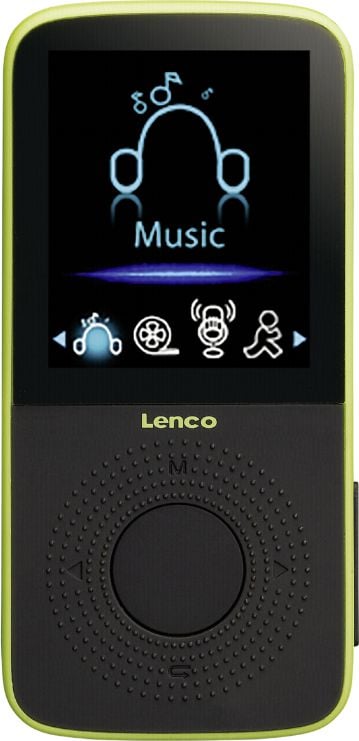 MP3 si MP4 Playere - Lenco Lime (PODO-153L)