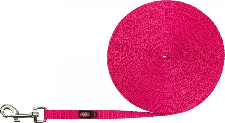 Lesa Trixie Tracking Extra Light XS-S 15m/10mm Fuchsia 19805