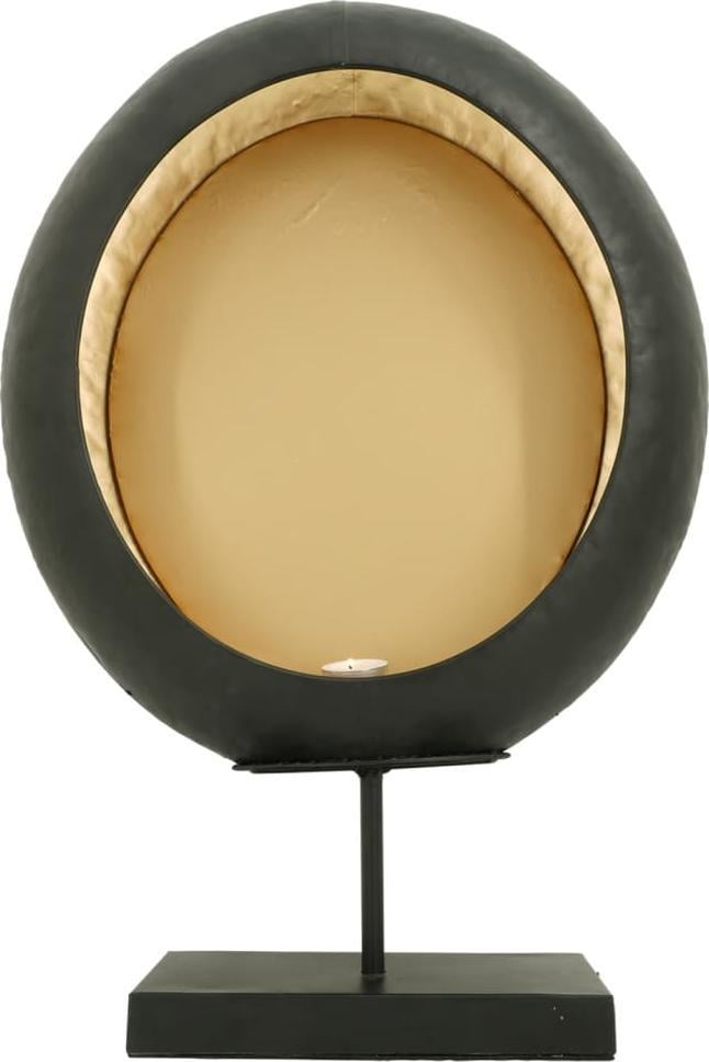 Lesli Living Lesli Living Sfeșnic oval în formă de ou pe suport, 39,5x13x60 cm