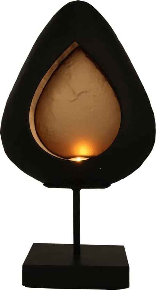 Lesli Living Lesli Living Świecznik w formie kropli na stojaku, 39,6x13x59,5 cm
