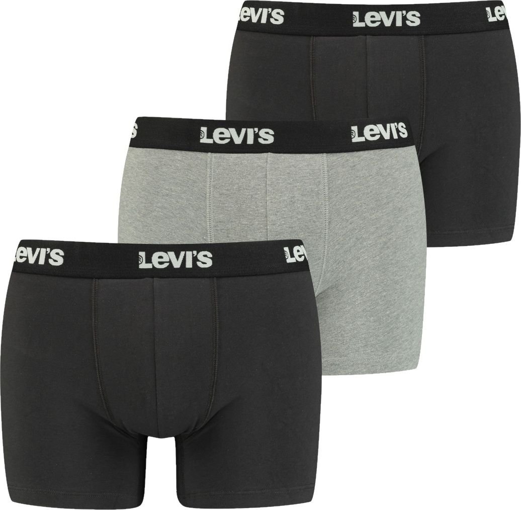 Levi`s Levi's Boxer 3 perechi Slip 37149-0666 Gri S