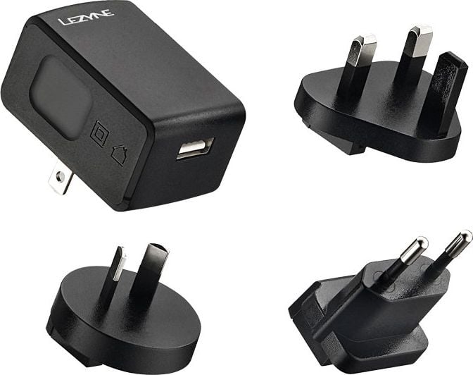 Încărcător 2A El Lezyne International Kit USB de încărcare pentru luminile de aterizare