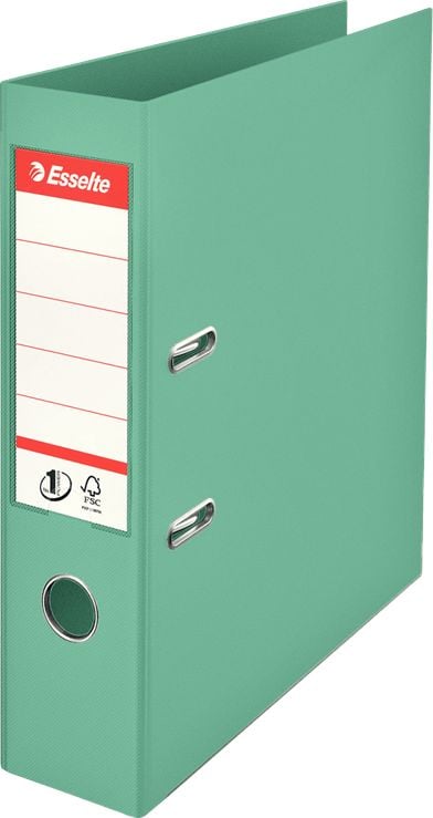 Bibliorafturi - Liant cu pârghie Esselte No.1 Colour'Ice A4 75 mm verde (626505)