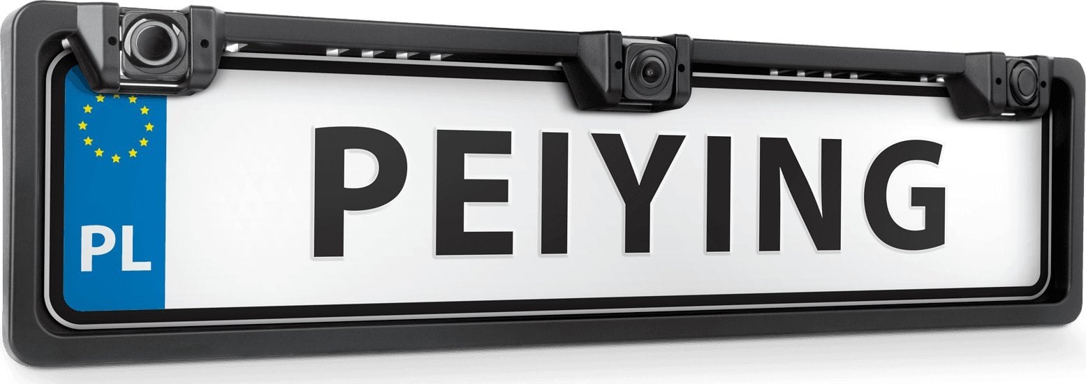 Software de servere - Licență pentru camere de rețea PeiYing Cameră de marșarier pentru mașină cu giroscop și senzor de parcare în cadrul plăcuței de înmatriculare Peiying