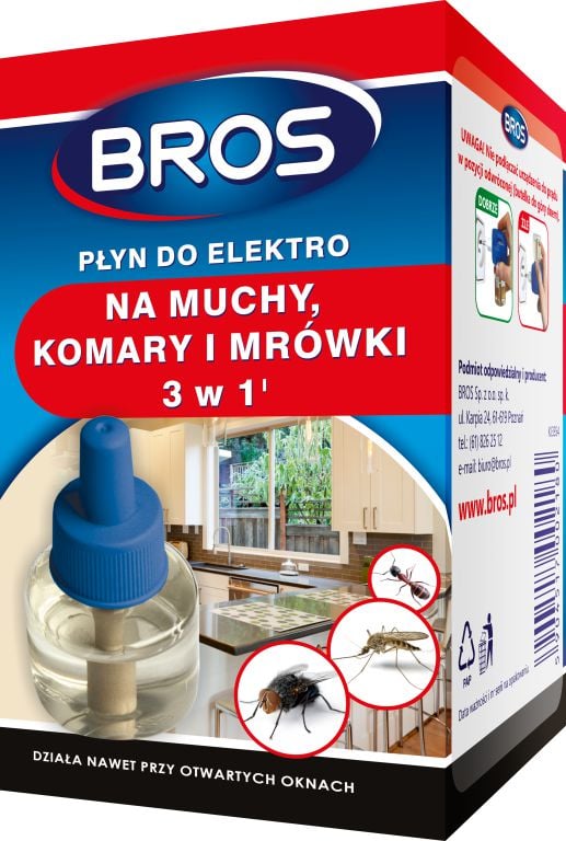 Lichid Bros Electro pentru muște, țânțari și furnici
