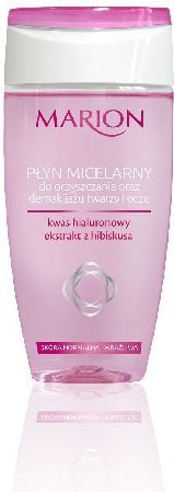 Lichid micelar pentru demachierea, Marion, Acid Hialuronic, Ochi/Ten, 150 ml