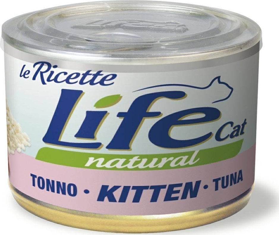 Life Pet Care LIFE CAT pudra 150g KITTEN TUNA LA RICETTE /24