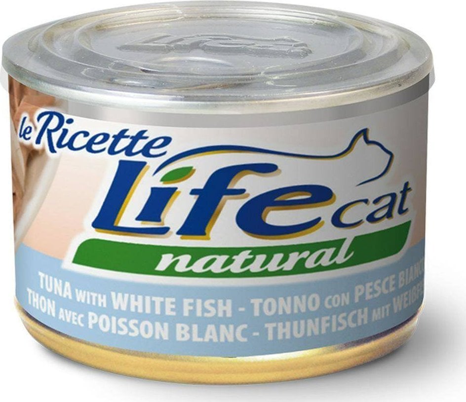 Life Pet Care LIFE CAT pudra 150g TON + PESTE ALB LA RICETTE /24