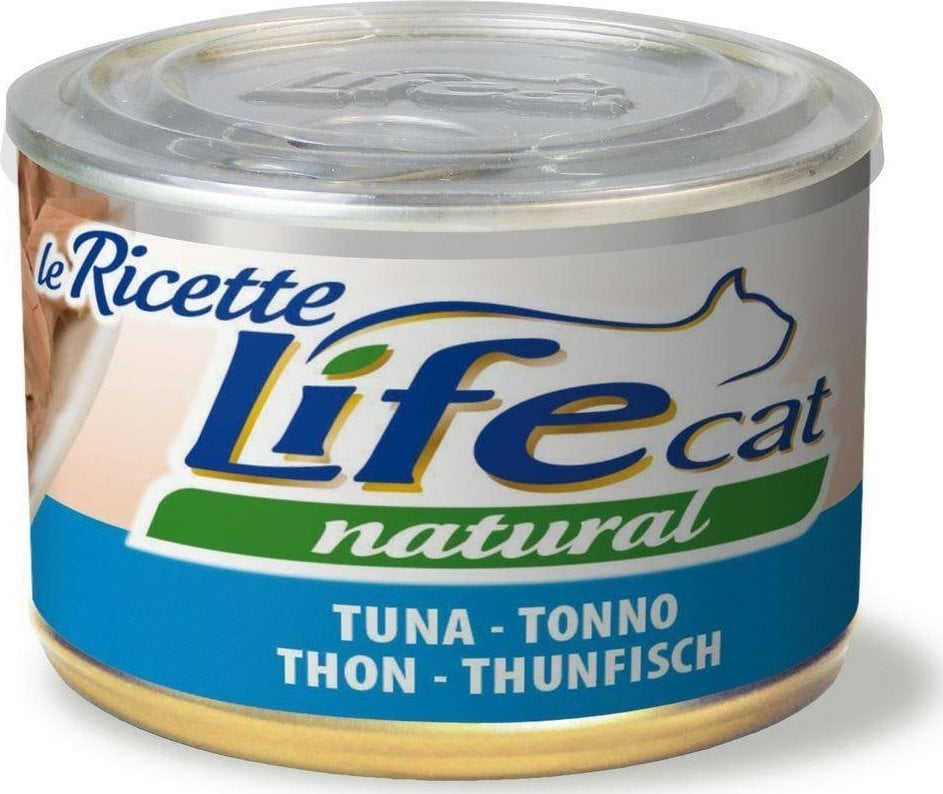 Life Pet Care LIFE CAT pudra 150g TUNA LA RICETTE /24