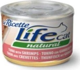 Life Pet Care LIFE CAT pudra 150g TON + CREVETI LA RICETTE /24