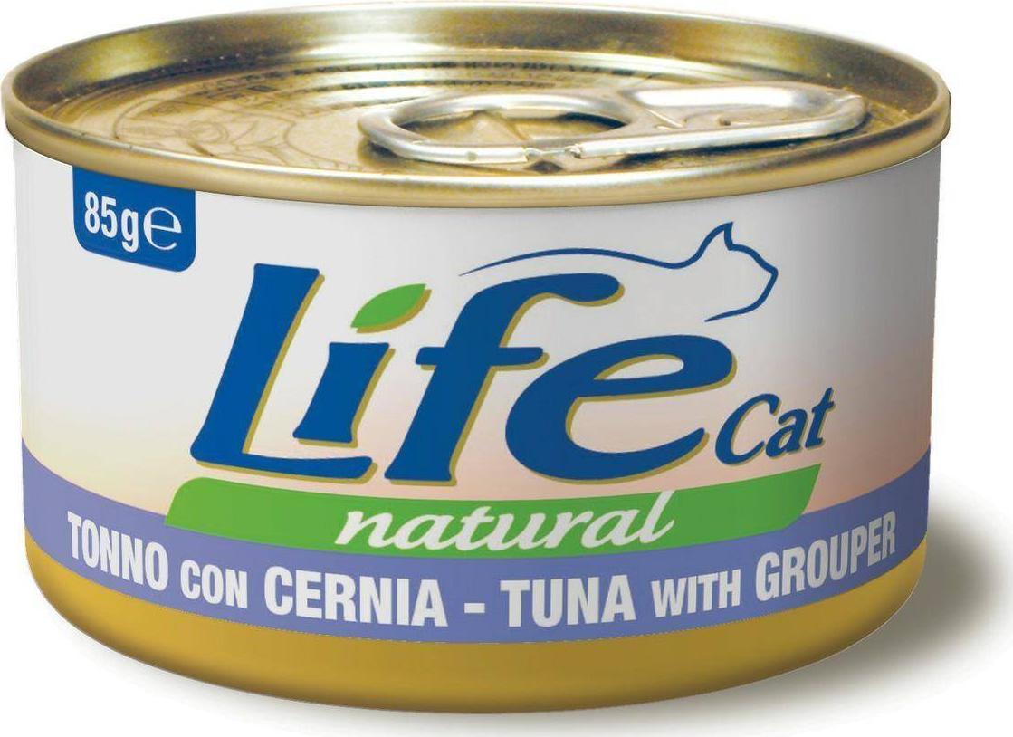 Life Pet Care LIFE CAT 85g TON + GROUPER GRANIK/24