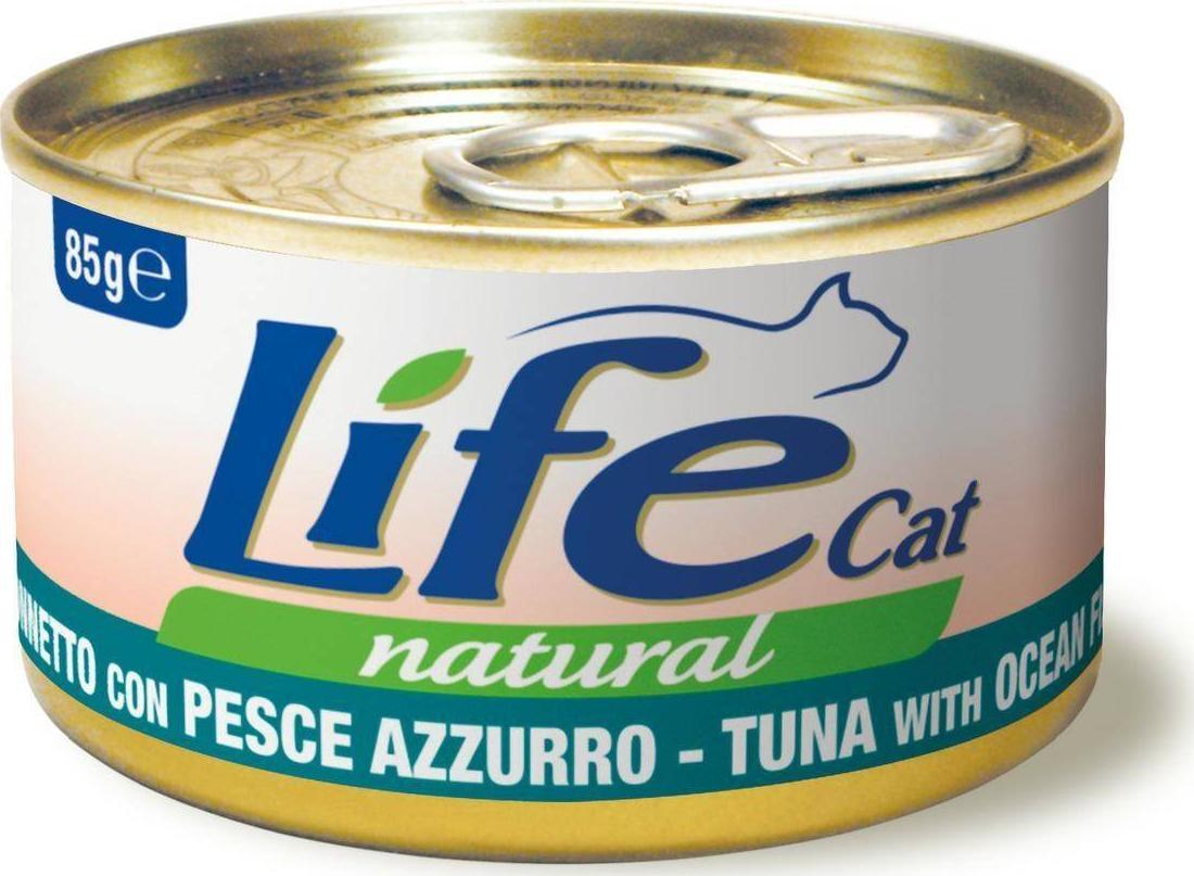 Hrana umeda pentru pisici Life Peste Oceanic, 85 g