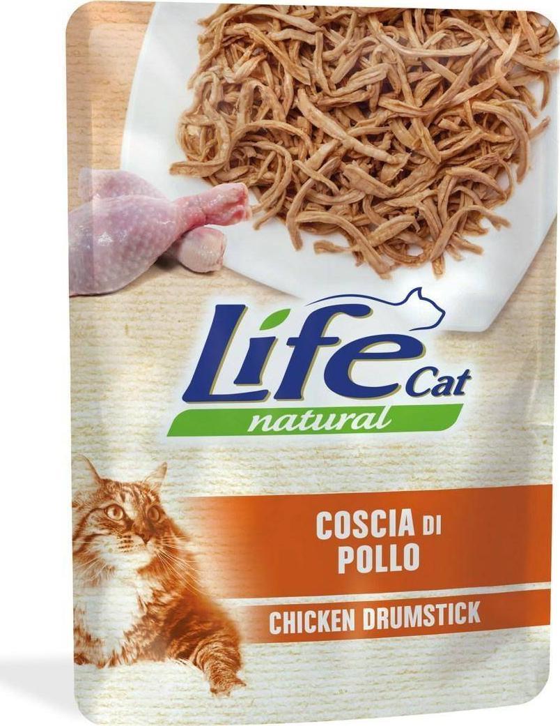 Life Pet Care punga LIFE CAT 70g BOLSA DE PUI + MORCOV /30
