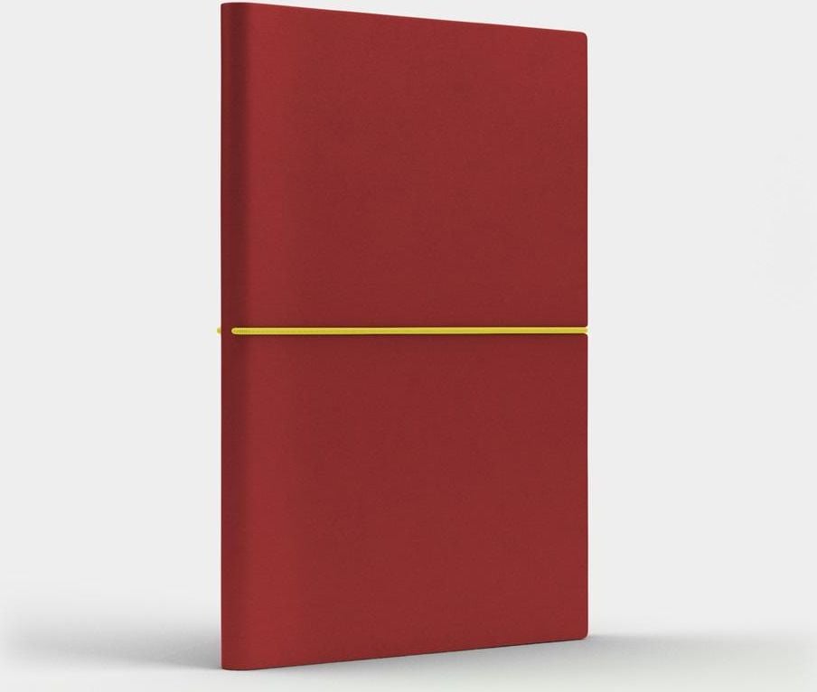 Like U Notebook A5 Fun M roșu simplu/verde deschis