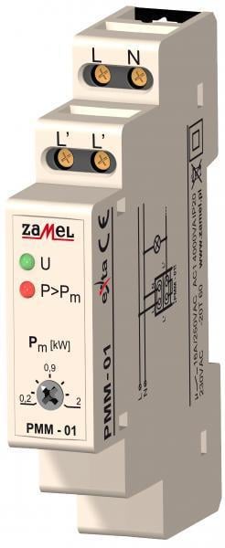 Limitatorul de alimentare 230V AC 0,2-2kW PMM-01