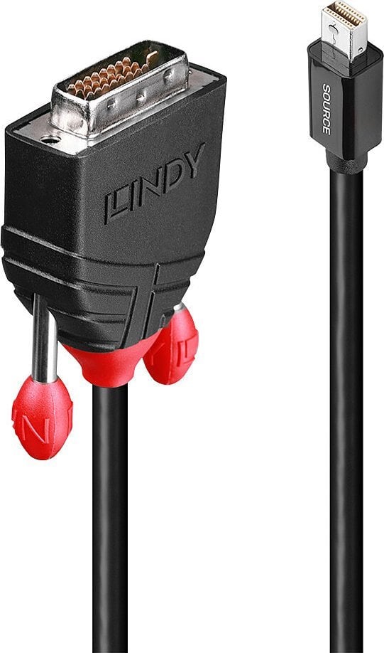 Lindy DisplayPort Mini - cablu DVI-D 0,5 m negru (41950)