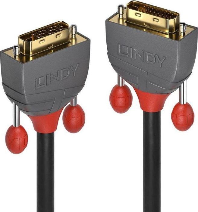 Lindy DVI-D - cablu DVI-D 10m gri (36226)