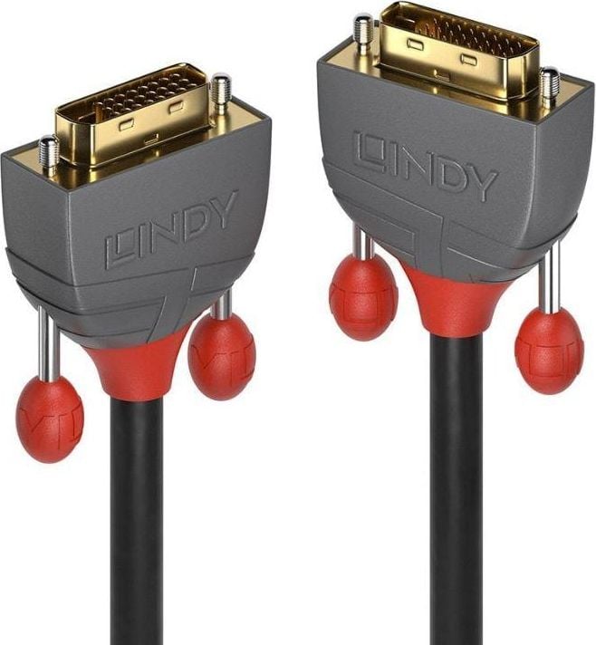 Lindy DVI-D - cablu DVI-D 5m gri (36224)