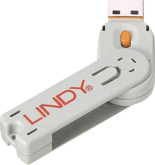 Accesorii de calculatore - Schlüssel für Lindy Port USB Schloss portocaliu